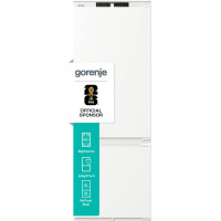 Холодильник Gorenje вбудований з нижн. мороз., 194x69x55см, 2 двері,336(66)л, А++, NF+, Зона св-ті, Диспл, Wi-Fi, Біли
