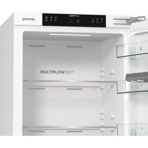 Холодильна камера Gorenje вбудована, 177х55х54см, 1 двері, 300л, А+, FrostLess , Зона св-ті, Внутр. Диспл, Wi-Fi, Білий