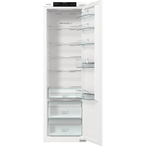 Холодильна камера Gorenje вбудована, 177х55х54см, 1 двері, 300л, А+, FrostLess , Зона св-ті, Внутр. Диспл, Wi-Fi, Білий