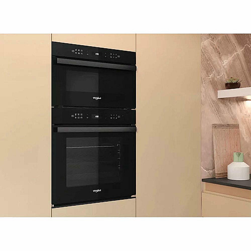 Микроволновая печь Whirlpool встроенная, 31л, электронное упр., 1000Вт, гриль, дисплей, черный