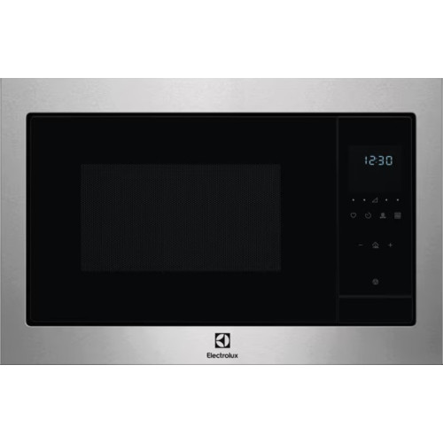 Мікрохвильова піч Electrolux вбудована, 25л, електрон. керування, 900Вт, гриль, дисплей, нерж