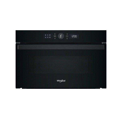 Микроволновая печь Whirlpool встроенная, 31л, электронное упр., 1000Вт, гриль, дисплей, черный