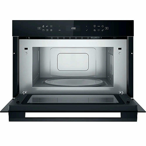 Микроволновая печь Whirlpool встроенная, 31л, электронное упр., 1000Вт, гриль, дисплей, черный