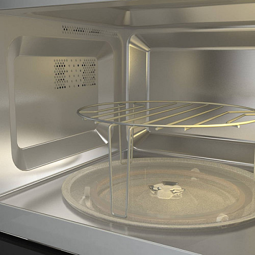 Микроволновая печь Gorenje встраиваемая, 20л, электр. управл., 800Вт, гриль, дисплей, черный