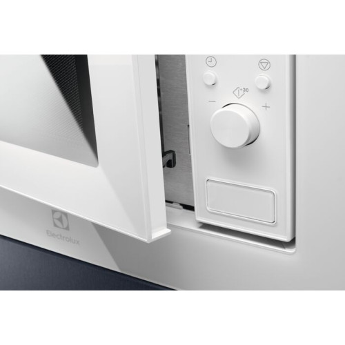 Мікрохвильова піч Electrolux вбудована, 17л, електрон. керування, 700Вт, дисплей, білий