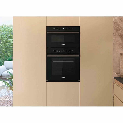 Микроволновая печь Whirlpool встроенная, 31л, электронное упр., 1000Вт, гриль, дисплей, черный