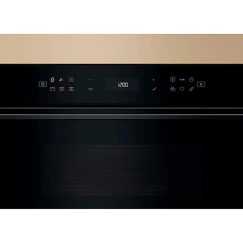 Микроволновая печь Whirlpool встроенная, 31л, электронное упр., 1000Вт, гриль, дисплей, черный