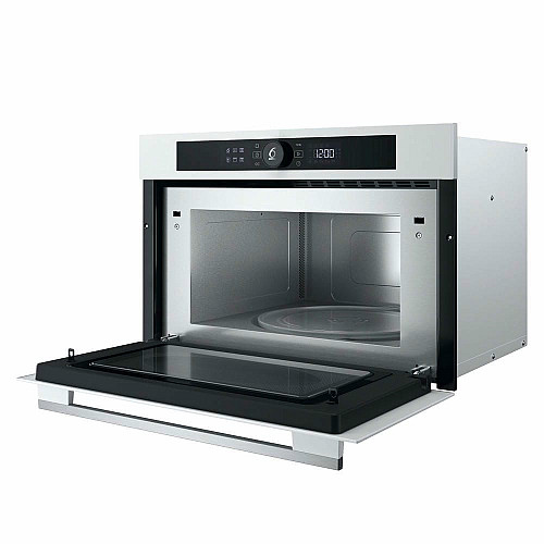 Микроволновая печь Whirlpool встроенная, 31л, электронное упр., 1000Вт, гриль, дисплей, белый
