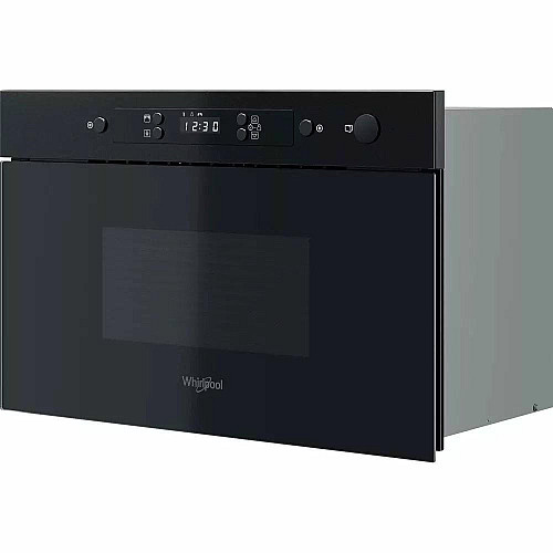 Микроволновая печь Whirlpool встроенная, 22л, электронное упр., 750Вт, дисплей, черный