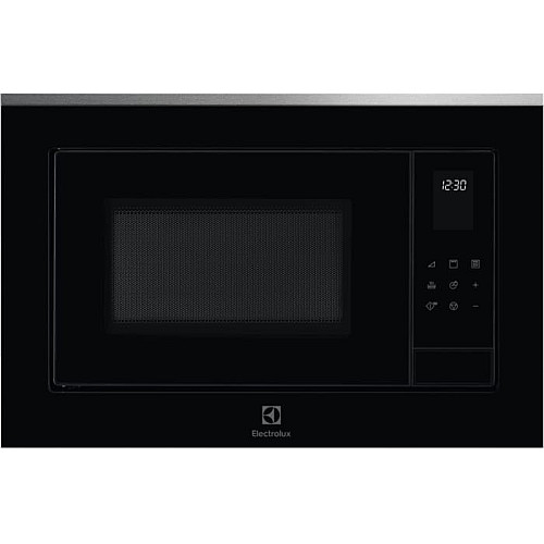 Микроволновая печь Electrolux встроенная, 25л, электрон. управление, 900Вт, гриль, дисплей, черный