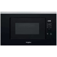 Мікрохвильова піч Whirlpool вбудована, 20л, електронне упр., 800Вт, дисплей, чорний