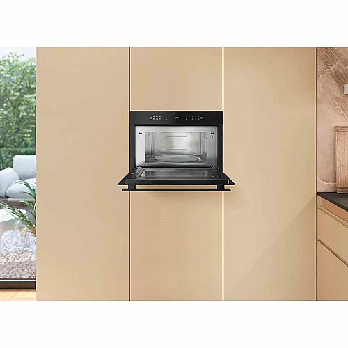 Микроволновая печь Whirlpool встроенная, 31л, электронное упр., 1000Вт, гриль, дисплей, черный