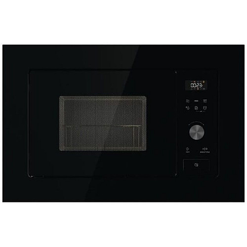 Микроволновая печь Gorenje встраиваемая, 20л, электр. управл., 800Вт, гриль, дисплей, черный