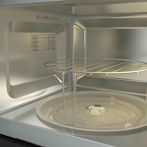 Микроволновая печь Gorenje встраиваемая, 20л, электр. управл., 800Вт, гриль, дисплей, черный