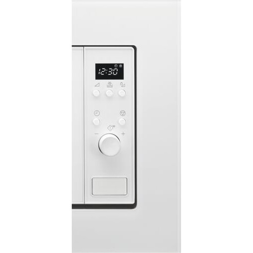 Мікрохвильова піч Electrolux вбудована, 17л, електрон. керування, 700Вт, дисплей, білий