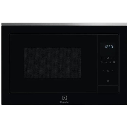 Мікрохвильова піч Electrolux вбудована, 25л, електрон. керування, 900Вт, гриль, дисплей, чорний