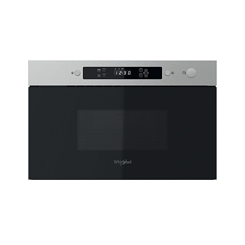 Мікрохвильова піч Whirlpool вбудована, 22л, електронне упр., 750Вт, дисплей, нерж
