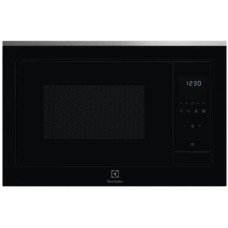 Мікрохвильова піч Electrolux вбудована, 25л, електрон. керування, 900Вт, гриль, дисплей, чорний