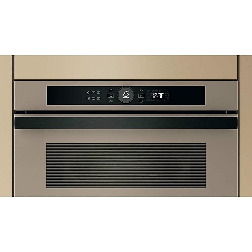 Микроволновая печь Whirlpool встроенная, 31л, электронное упр., 1000Вт, гриль, дисплей, бежевый