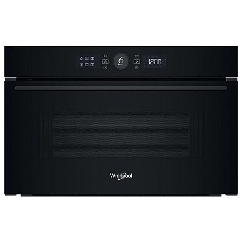 Микроволновая печь Whirlpool встроенная, 31л, электронное упр., 1000Вт, гриль, дисплей, черный