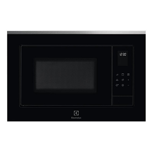 Микроволновая печь Electrolux встроенная, 25л, электрон. управление, 900Вт, гриль, дисплей, черный