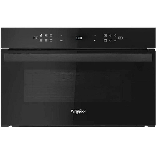 Микроволновая печь Whirlpool встроенная, 31л, электронное упр., 1000Вт, гриль, дисплей, черный
