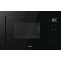Мікрохвильова піч Gorenje вбудовувана, 25л, електр. управл., 900Вт, гриль, дисплей, чорний