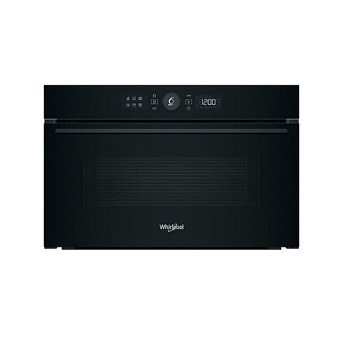 Микроволновая печь Whirlpool встроенная, 31л, электронное упр., 1000Вт, гриль, дисплей, черный