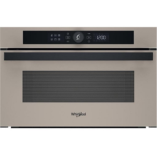 Микроволновая печь Whirlpool встроенная, 31л, электронное упр., 1000Вт, гриль, дисплей, бежевый