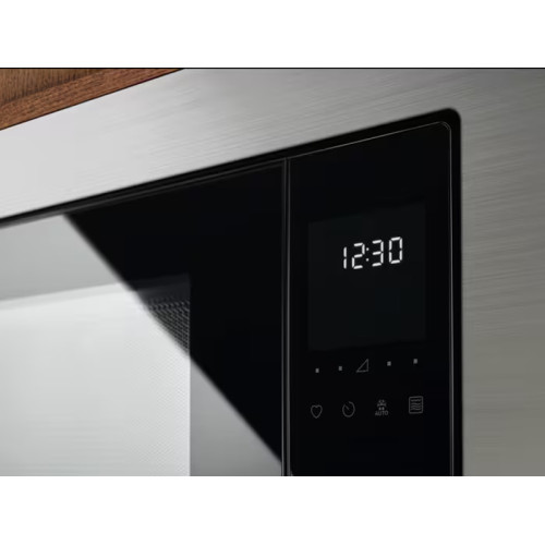 Мікрохвильова піч Electrolux вбудована, 25л, електрон. керування, 900Вт, гриль, дисплей, нерж