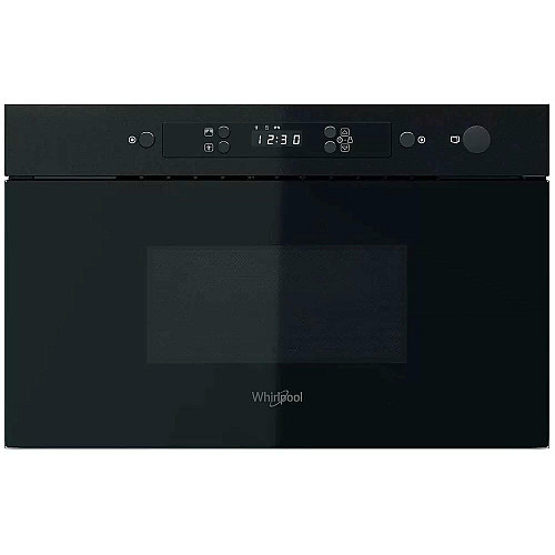 Микроволновая печь Whirlpool встроенная, 22л, электронное упр., 750Вт, дисплей, черный
