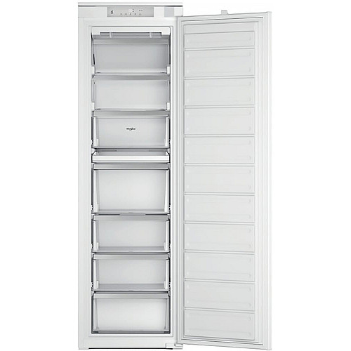 Морозильна камера Whirlpool вбудована, 177x54х54.5, 209л, А++, NF, інв., білий