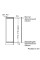 Морозильна камера Bosch вбудована, 177x55x55, 212л, 1дв., E, NF, білий