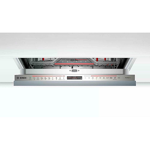Посудомоечная машина Bosch встроенная, 14компл., A+++, 60см, дисплей, 3й корзина, Zeolith, белый
