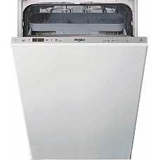Посудомийна машина Whirlpool вбудована, 10компл., A++, 45см, дисплей, білий