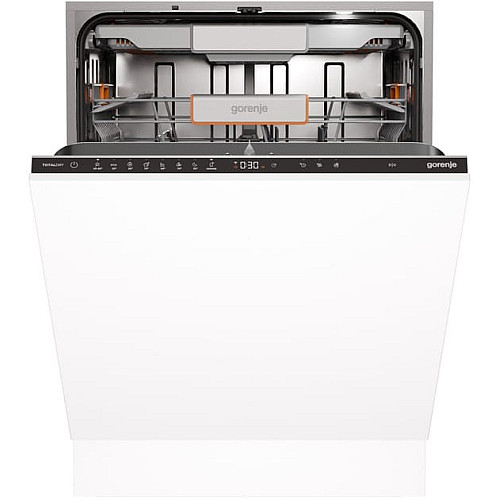 Посудомоечная машина Gorenje встраиваемая, 16компл., A+++, 60см, инвертор, Wi-Fi, AquaStop, сенсорн.упр, 3и корзины, белый