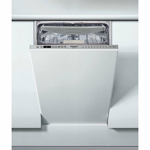 Посудомоечная машина Hotpoint встроенная, 10компл., A++, 45см, дисплей, 3й корзина, белая