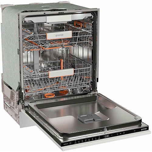 Посудомоечная машина Gorenje встраиваемая, 16компл., A+++, 60см, инвертор, Wi-Fi, AquaStop, сенсорн.упр, 3и корзины, белый