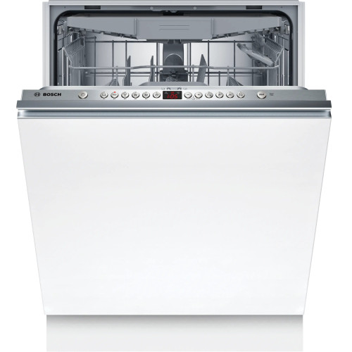 Посудомийна машина Bosch вбудована, 13компл., E, 60см, дисплей, 3-й кошик, білий