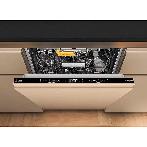 Посудомийна машина Whirlpool вбудована, 14компл., A+++, 60см, дисплей, 3й кошик, білий