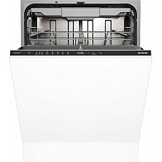 Посудомийна машина Gorenje вбудовувана, 16компл., A+++, 60см, AquaStop, автоматичне відчинення, сенсорн.упр, 3и кошики, білий
