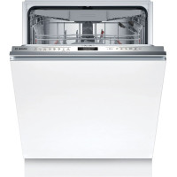 Посудомийна машина Bosch вбудована, 14компл., A, 60см, дисплей, 3й кошик, білий