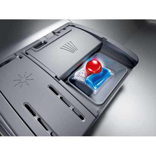 Посудомийна машина Bosch вбудована, 14компл., A, 60см, дисплей, 3й кошик, білий