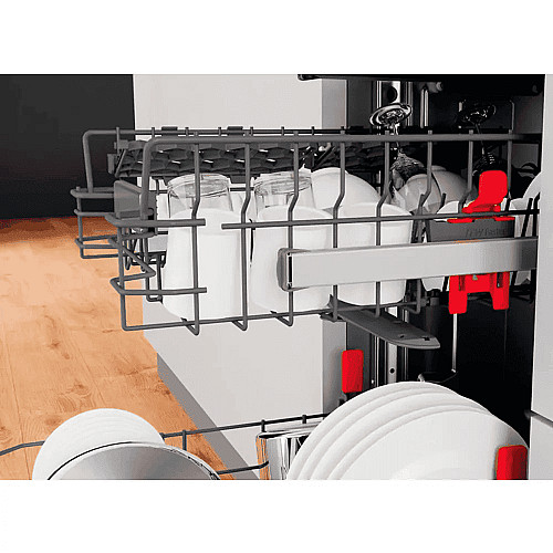 Посудомоечная машина Whirlpool встроенная, 10компл., A+++, 45см, дисплей, инвертор, 3й корзина, белая