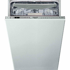 Посудомийна машина Hotpoint вбудована, 10компл., A++, 45см, дисплей, 3й кошик, білий