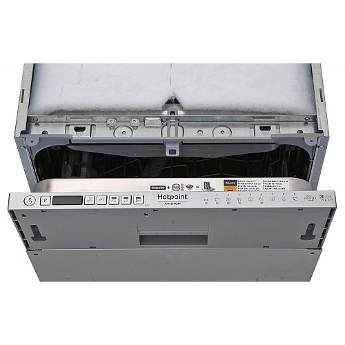 Посудомоечная машина Hotpoint встроенная, 10компл., A++, 45см, дисплей, 3й корзина, белая