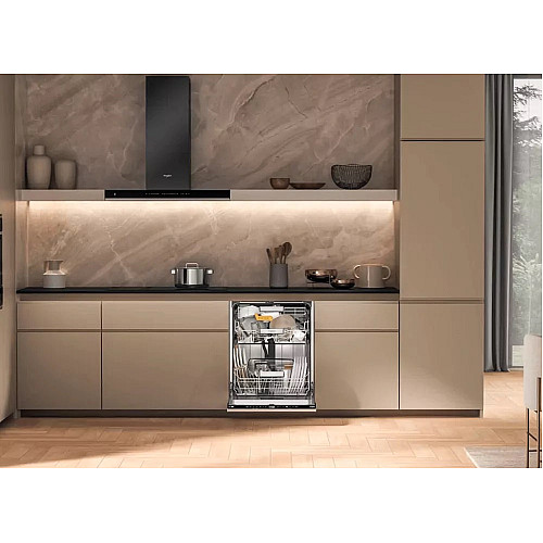 Посудомийна машина Whirlpool вбудована, 14компл., A+++, 60см, дисплей, 3й кошик, білий