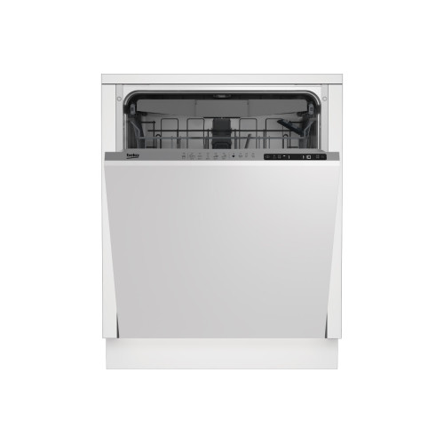 Посудомийна машина Beko вбудована, 15компл., D, 60см, 3й кошик, білий