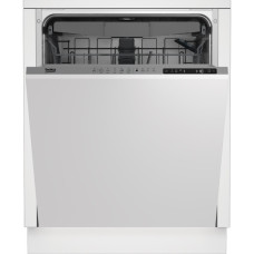 Посудомийна машина Beko вбудована, 15компл., D, 60см, 3й кошик, білий