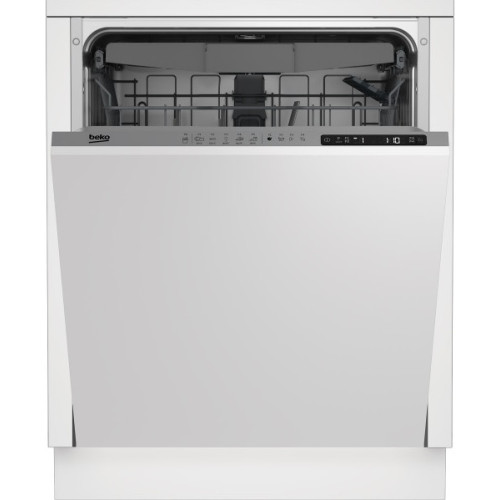 Посудомийна машина Beko вбудована, 15компл., D, 60см, 3й кошик, білий